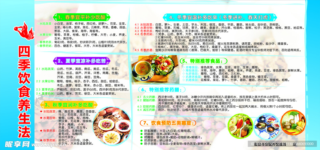 四季食疗养生，体质调理的饮食搭配之道