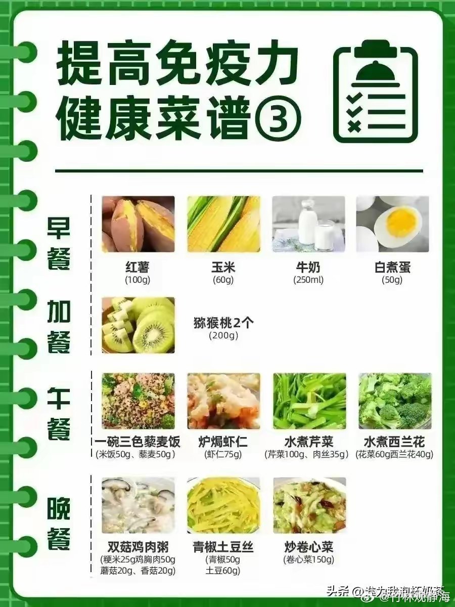 提高免疫力食物与饮品，健康守护秘诀全解析