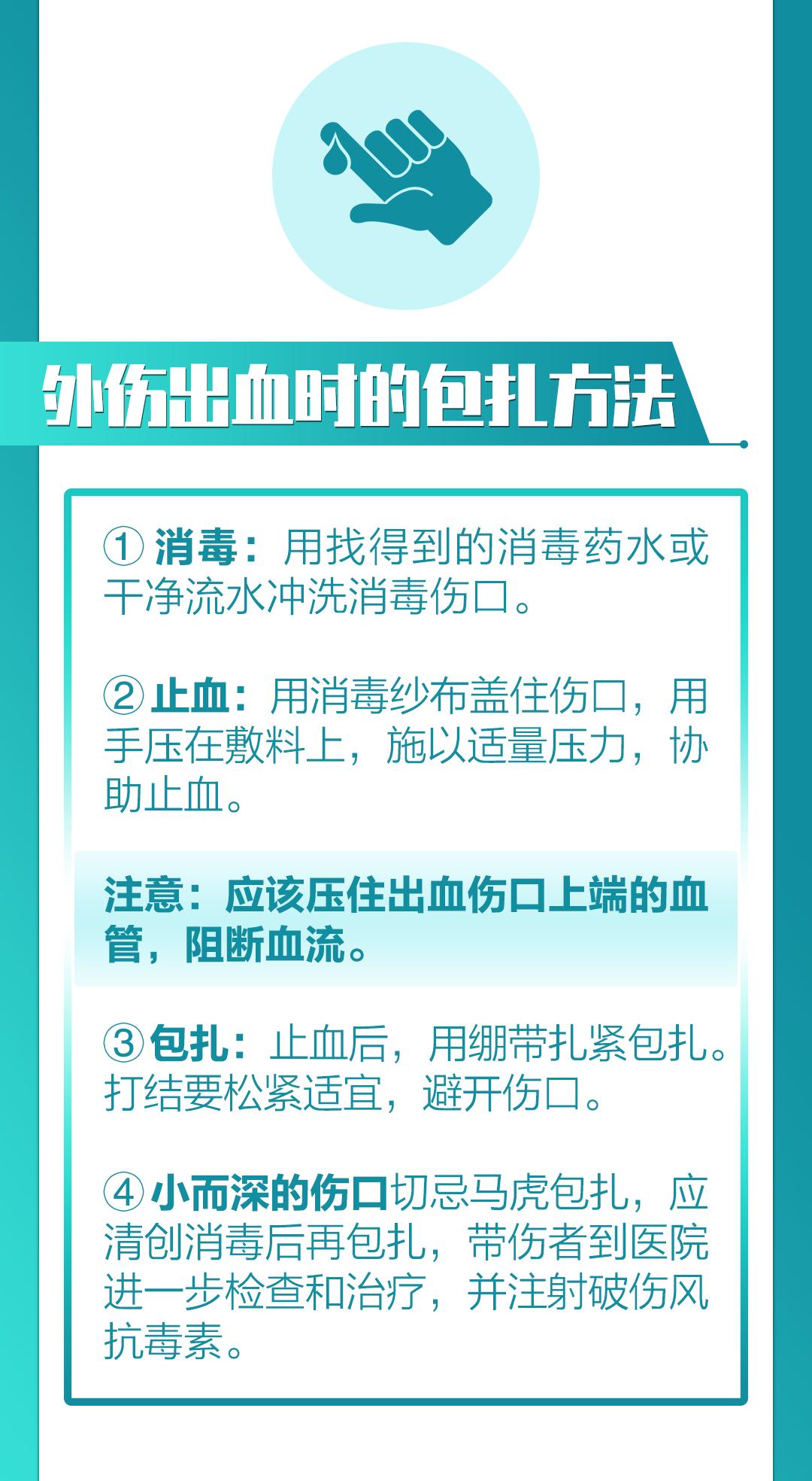 家庭成员严重外伤出血的应急处理指南